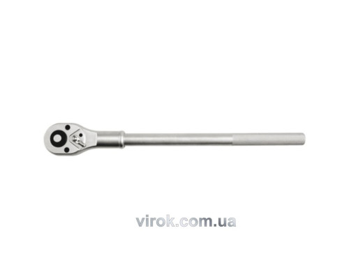 Тріщатка YATO : квадрат 3/4", L= 615 мм, 24T, CrV [10]