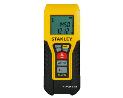 Дальномер лазерный STANLEY TLM 99: Класс лазера 2, дальность -30 м, погрешность +/- 2 мм DW