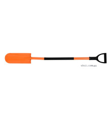 Лопата штикова FLO дренажна з металевим держаком і DY ручкою 14,5 х 35 см [140]