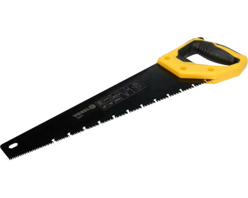 Ножівка по дереву VOREL l= 400 мм, t= 0.9 мм, фосфатоване покриття, 9 зубів/1" [12/48]