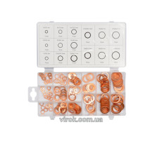 Шайби мідні YATO набір 150 шт [5/20]