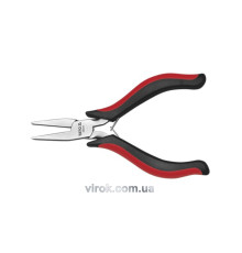 Щипці прямі плоскі YATO : L= 115 мм [6/120]