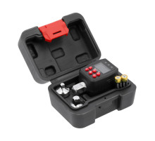 Адаптер динамометричний електронний YATO до квадрату 1/2", 10-200 Nm, 2 перехідники на 1/4" і 3/8"