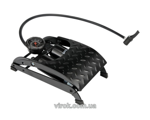 Насос ножний подвійний YATO з манометром [10]