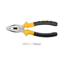 Плоскогубці універсальні VOREL з ізольованими ручками, l= 180 мм  [6/60]