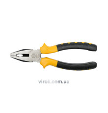 Плоскогубці універсальні VOREL з ізольованими ручками, l= 180 мм  [6/60]