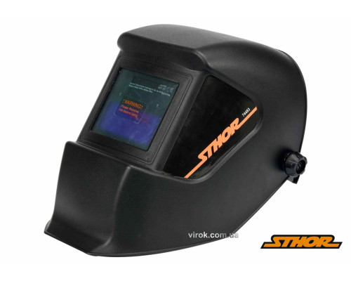 Маска зварювальника STHOR з автозатемнювальним світлофільтром, 90 х 35 мм(DW)