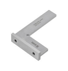 Кутник слюсарний 90° YATO з широкою основою, 100 х 70 мм [100]