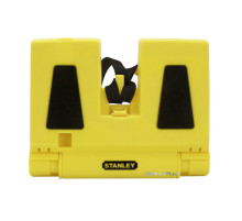 Рівень стовбцевий кутовий STANLEY : магніт, 3 капсули