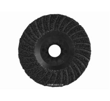 Диск шлифовальный универсальный YATO: Ø= 125/22.2 мм, Р8 дерево/металл/камень [100]