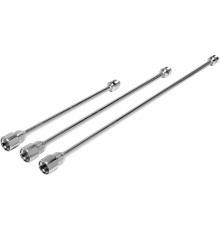 Подовжувачі-тримачі до малярних станцій YT-82560, YT-82562 30, 45, 60 см з сполуч різьбами 7/8", 3шт