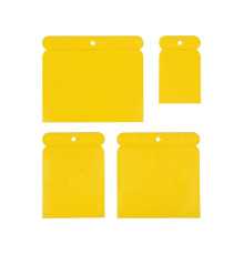 Шпателі пластикові тип "японські" VOREL, з робочою шириною- 50, 75, 100, 120 мм, компл. 4 шт. [10]