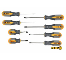 Набір викруток VOREL : SL, PH, Cr-V, 8 шт [6/24]