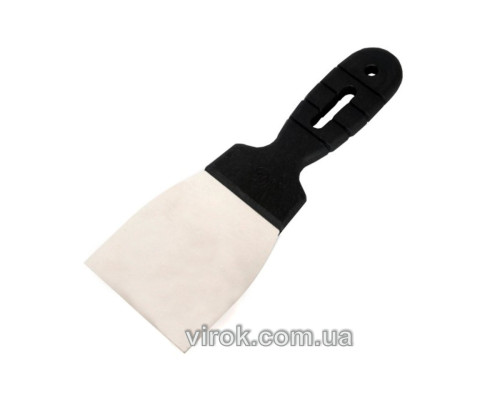Шпатель малярний VIROK : 40 мм. нержавійка, пластмасова ручка [280]