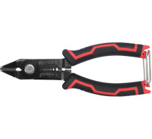 Бокорезы для электропроводников со съемником изоляции YATO, L=160мм, к проводникам с макс.Ø=3мм [10]