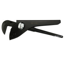 Ключ к трубам тип "Немецкий" YATO с развод. губок- 70 мм, глуб.- 35 мм, L = 275 мм (10,5") [6/24]