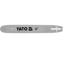 Шина для пилы YATO l= 14"/ 36 см (60 звеньев) 0,325" (8,25 мм).