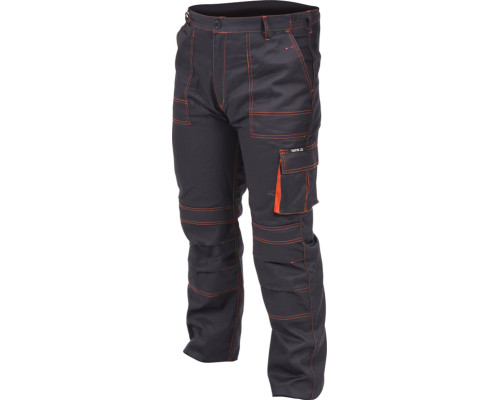 Штани робочі YATO, розмір S; 65%- поліестер, 35%- бавовна [10]