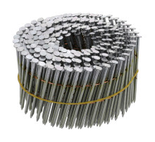 Цвяхи барабанні до пневматичного пістолета VOREL L=64мм, Ø=2.5мм, кут 15-16˚, 3600шт (YT-09213-09214