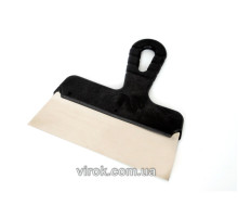 Шпатель малярный VIROK: 200 мм. нержавейка, пластмассовая ручка [60]