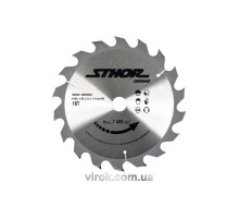 Диск пильний по дереву STHOR. Ø= 185/20 мм, h= 2,2 мм, 18 зубів [10/20]
