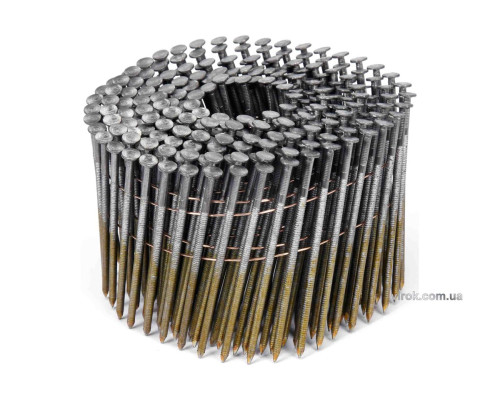 Цвяхи барабанні до пневматичного пістолета VOREL : L=80 мм, Ø=2.8 мм, 3000 шт. (YT-09214) [1]