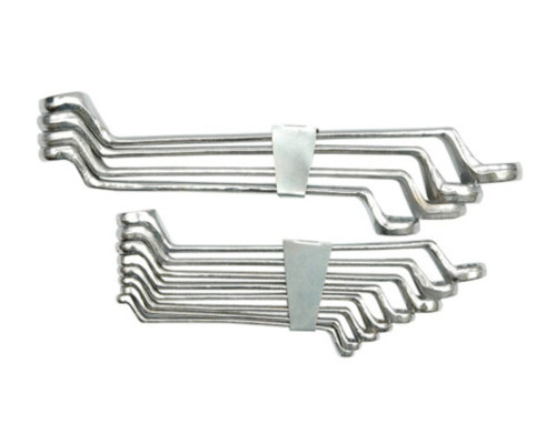 Ключі накидні вигнуті VOREL М 6-32 мм, компл. 12 шт [2/8]