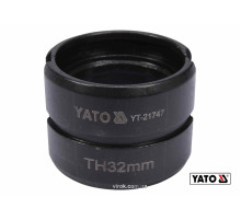 Насадка для пресс-клещей YT-21735 YATO: TH32 мм [100]