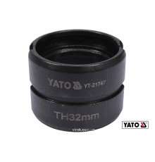 Насадка для прес-кліщів YT-21735 YATO : TH32 мм [100]