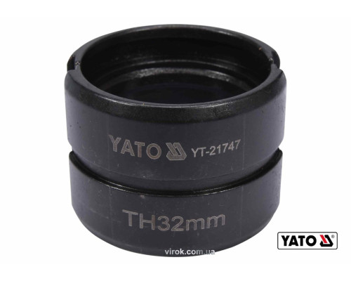 Насадка для прес-кліщів YT-21735 YATO : TH32 мм [100]