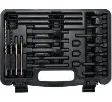 Набір інструментів для демонтажу свічок розжарювання в двигунах YATO : HSS, 22 шт [10]