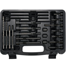 Набор инструментов для демонтажа свечей накаливания в двигателях YATO: HSS, 22 шт [10]