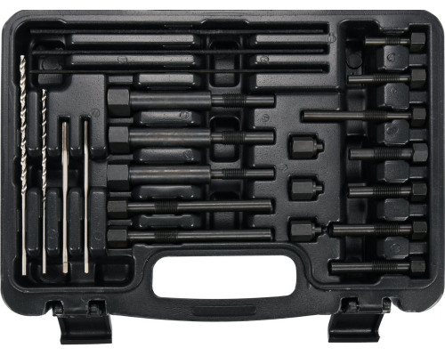 Набор инструментов для демонтажа свечей накаливания в двигателях YATO: HSS, 22 шт [10]