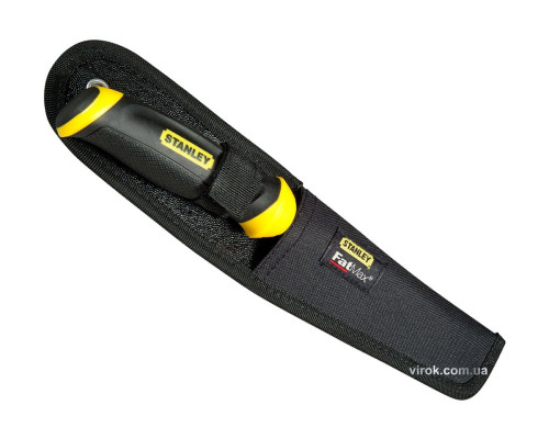 Ножовка по гипсокартону STANLEY "FatMax": L=355 мм, 7 зуб./1", с чехлом