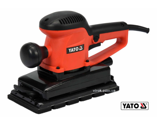 Шліфмашина вібраційна мережева YATO; 230 В, 300 Вт, платформа- 115-230 мм(DW)