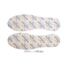 Устілки для взуття з розміром 39/40 антибактеріальні; h= 3,2 мм [50]