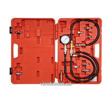 Набір для діагностики інжекторних систем YATO, 10 шт, Pmax=0.7 MPa(DW)