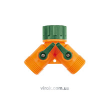 Тройник - распределитель FLO для крана 3/4" (БЛИСТЕР) [12/96]