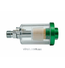 Фільтр-сепаратор VOREL води пневматичний, з квадр. 1/4" [10/50]