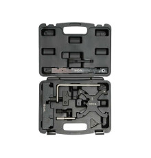 Фіксатори ГРМ бензинових двигунів авто групи FORD (1.6 Ti-VCT, 1.5/1.6 VVT) YATO: набір 9 елем.