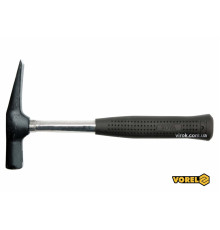 Молоток муляра VOREL тип "Рейнський": з металевою ручкою, m=600 г [6/24]