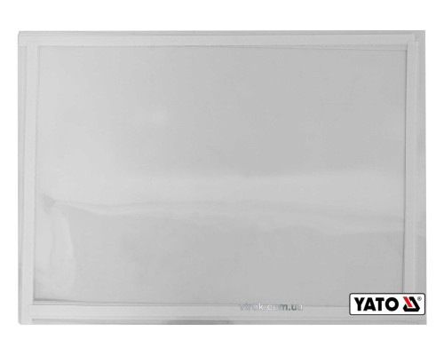 Пленка защитная к окну камеры YT-55840 YATO: 410 х 300 мм, 4 шт [50]