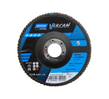 Круг пелюстковий шліфувальний NORTON VULCAN"; Ø= 125/22 мм, Р 60 зерно з електрокорунду