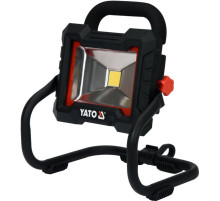Прожектор переносной с SMD-диодным излучателем YATO: Li-Ion, 18В, 1600 лм, 180° (БЕЗ АККУМУЛЯТОРА)