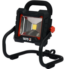 Прожектор переносний з SMD-діодним випромінювачем YATO:  Li-Ion, 18В, 1600 лм,180° (БЕЗ АКУМУЛЯТОРА)