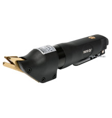 Ножиці пневматичні прямі YATO по листовому металу t≤ 1.4 мм, при тиску- 0,63 MPa, 141 л/хв [15]