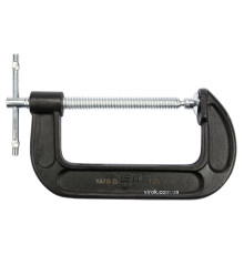 Струбцина з гвинтовим затиском "G" подібна YATO; l= 125 мм (5") [18]
