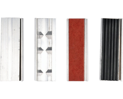 Губки змінні до лещат м'які YATO: b=150мм, з алюмінієвою основою і магнітним кріпленням, 4 пари [20]