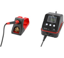 Паяльна станція мережева 110-230 V YATO; Р= 192 Вт, t°= 90-500°С, жало тип C245, LCD табло [10]