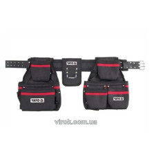 Пояс YATO з 21 кишенями для цвяхів та інструментів [10]